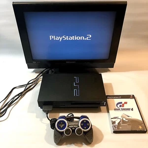 Sony Playstation 2 PS2 FAT Original Console System Bundle SCPH-39001 *READ*NO TV - Picture 1 of 9