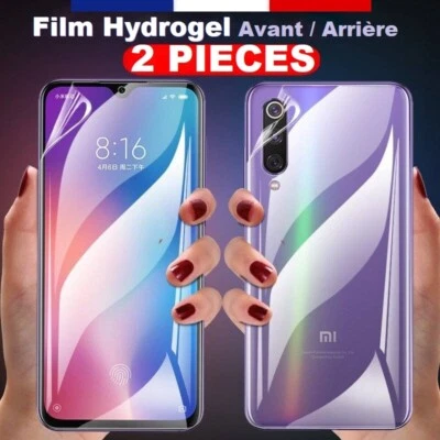 2x Film Hydrogel Protection Xiaomi Redmi Mi Note 15 14 13 12 11 10 9 Pro Ultra - Imagen 1 de 4