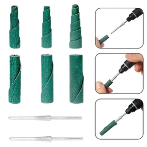Cartucho de motor de cono de lijado 38/48 mm rollo espiral vástago de 1/8" F herramientas de trabajo de metal - Imagen 1 de 8