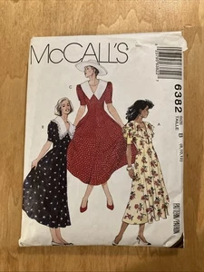 Patrón de costura McCalls #6382 talla B 8, 10, 12 - Imagen 1 de 7