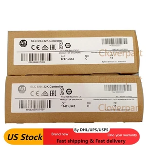 Allen Bradley 1747-L542 SER C SLC 500 5/04 CPU PROCESSOR UNIT AB 1747L542 - Picture 1 of 2