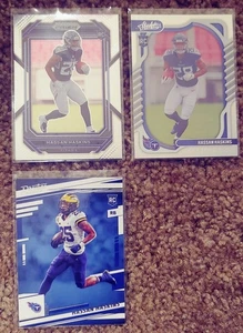 Hassan Haskins 2022 Rookie Lotto di 3 Prizm Prestigio Assoluto - Foto 1 di 2