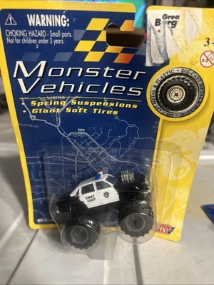 MotorMax Monster Vehicles Swat Unit Monster Truck - Imagem 1 de 4