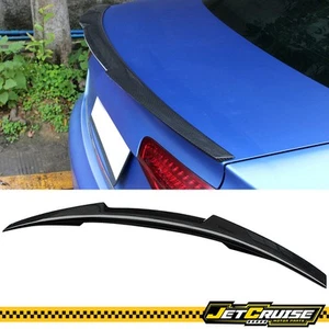 Alerón trasero de fibra de carbono real estilo Audi A4 B9 M4 17-25 labio del ala - Imagen 1 de 5