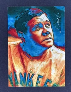 Babe Ruth #34 Edward Vela 2017 Limited Edition ARTIST SIGNED Giclee Print 25/25 - Picture 1 of 2