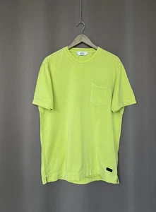 Zegna Light Green T-Shirt Mens Size M/L Cotton Short Sleeve Luxury - Picture 1 of 23