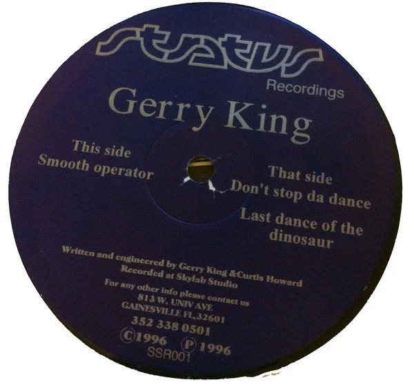Gerry King - Smooth Operator (12" VINYL) - BREAKS / USED *EXCELLENT+* - Image 1 of 1