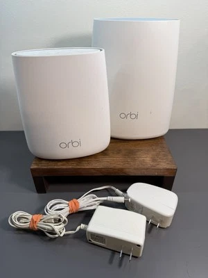 NETGEAR Orbi WiFi - 2 Pack RBR40 WIFI Router + 1 RBS20 Satellites System Working - Image 1 of 2