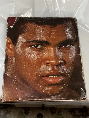 Vtg HC book, Muhammad Ali, A Portrait in Words by Wilfrid Sheed, 1975  1st print - Image 1 of 4