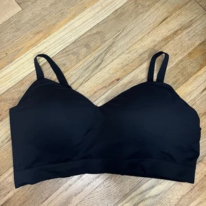 Truekind Supportive Comfort Wireless Shaping Bra Womens Plus Solid Black 4XL - Picture 1 of 3