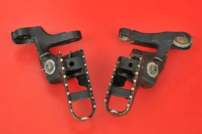 1987 - 2002 Honda XR200R XR200 XR 200 Left Right Footpeg Foot Peg Leg Rest Set - Image 1 of 4