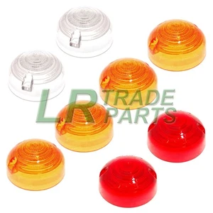 FITS SERIES 3 & DEFENDER 90 110 INDICATOR SIDE & TAIL LIGHT LAMP LENS KIT - Picture 1 of 6
