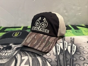 Realtree Truckermütze Camo Bill Druckknopflasche Netz fesselnde Kopfbedeckung neu - Bild 1 von 16