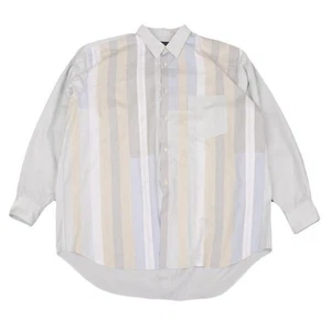 COMME des GARCONS HOMME PLUS Multi Stripe Switching Shirt Size S-M(K-154181) - Picture 1 of 12