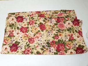 Ralph Lauren Post Road CONSTANCE QUEEN Size FLAT Sheet CRISP New OOP Floral - Picture 1 of 4