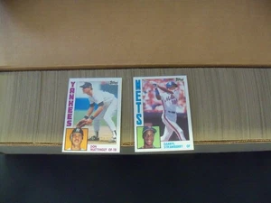 1984 TOPPS BASEBALL COMPLETE SET 792 CARDS MATTINGLY & STRAWBERRY ROOKIE'S NM - Bild 1 von 3