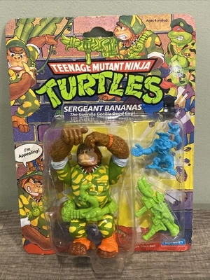 1991 Teenage Mutant Ninja Turtle Sergeant Bananas New Sealed READ - Image 1 of 4