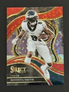 DeVonta Smith 2023 Select Disco Red Club #ed 49/49 - Foto 1 di 11