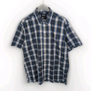 Rydale Skerne Check Shirt Blue Short Sleeve Size XXL Country Clothing - Picture 1 of 7