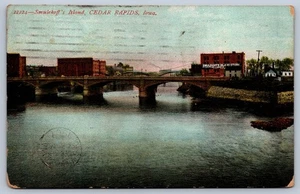 Postal de Cedar Rapids Iowa Smulekoff's Island Store c.1907 - Imagen 1 de 2