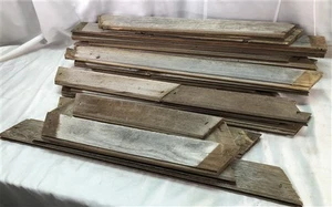 Pezzi di Legno Lingua e Scanalatura Recuperati, Salvataggio Architettonico, Artigianato Legno, - Foto 1 di 12