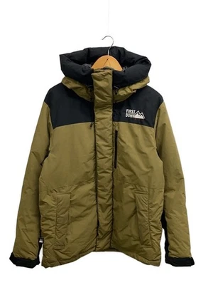 First Down Jacket L Polyester KHK Plain Used - Image 1 of 4