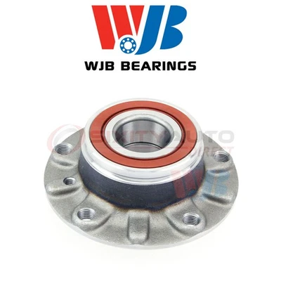 WJB Wheel Bearing & Hub Assembly for 1995-2001 BMW 740iL 4.0L 4.4L V8 - Axle io Foto 1 de 4