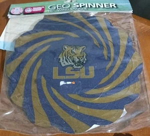 10 inch Geo Wind Spinner LSU Louisiana State University. NEW SEALED - Picture 1 of 3