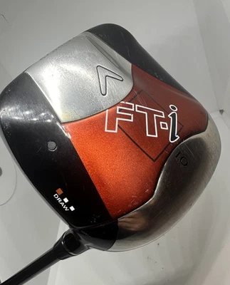 Callaway FT-i Fusion Draw 10 Degree Driver Rt Handed Speed 586 Tour Spec R-Flex - Image 1 of 4