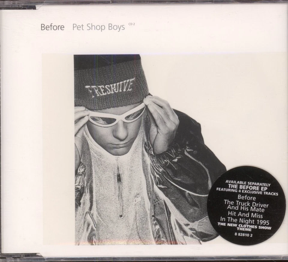 Pet Shop Boys Before CD UK Parlophone 1996 single. Has info sticker on front - Image 1 of 2