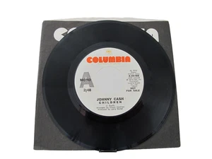 45 RECORD - JOHNNY CASH - CHILDREN - Picture 1 of 1