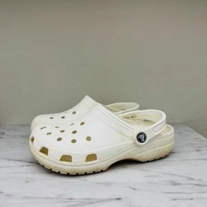 Zapatos sin cordones Crocs clásicos blancos para mujer talla 7 - Imagen 1 de 10