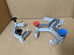 Nintendo NES ROB the Robot Gyro Rail Attachments Red/Blue/Black - Picture 1 of 7