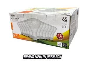 Feit Electric 65-Watt Equivalent BR30 Dimmable CEC Enhance 90+ CRI E26(12-Pack) - Picture 1 of 9