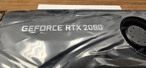 PNY RTX 2080 GRAPHICS CARD 8gb Tested 100% USB C PORT HDMI DP - Picture 1 of 7