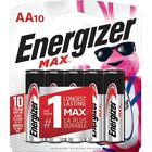 Energizer - Piles alcalines max AA - 10 pièces