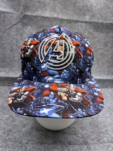Avengers Marvel Hat Cap Snap Back Youth Extra Large Blue Cotton Poly Heroes - Picture 1 of 13