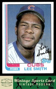 1982  Topps - Lee Smith - Rookie RC #452 Chicago Cubs