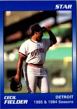 1990 Star Cecil Fielder Cecil Fielder #7 Detroit Tigers