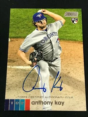 2020 Stadium Club ANTHONY KAY RC Auto #AAKA Toronto Raptors *GT33 - Image 1 of 2