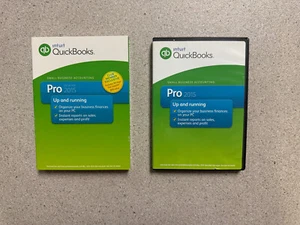 QuickBooks 2015 Pro Desktop PC DVD business accounting NO SUBSCRIPTION VERSION - Picture 1 of 4