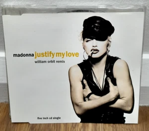 MADONNA Justify My Love - William Orbit Remix Import 1990 CD Single - Picture 1 of 3