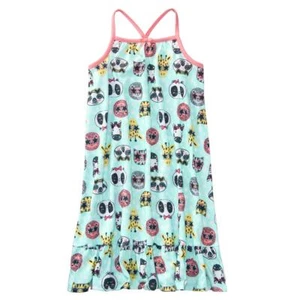 NWT Gymboree Girls Safari Nightgown girls size many Sizes mint Panda Lion - Picture 1 of 1