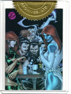MARVEL 2011 DANGEROUS DIVAS CT3 CASE EXCLUSIVE WOLVERINE'S BABES 285/350 - Image 1 of 2