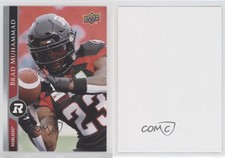 2021 Upper Deck CFL Blank Back Brad Muhammad #28