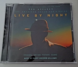 LIVE BY NIGHT FYC Soundtrack CD Harry Gregson-Williams Brand New RARE Promo - Imagen 1 de 2