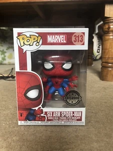 Six Arm Spider-Man #313 Funko Pop Marvel selten gewölbt exklusiv - Bild 1 von 1