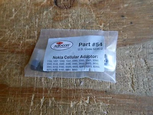 NOS Autocom Nokia Phone Jack Conversion To Standard Headset Jack Adaptor Part 54 - Picture 1 of 2