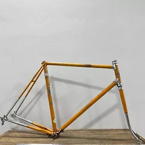 Ensemble cadre vintage Windsor Carrera 58 cm 126 orange cramponné Eroica Mexique 23 27" - Photo 1 sur 22