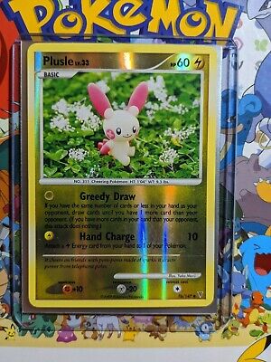 Plusle 76/147 - Supreme Victors - Reverse Holo Uncommon Scratched Pokemon Card
